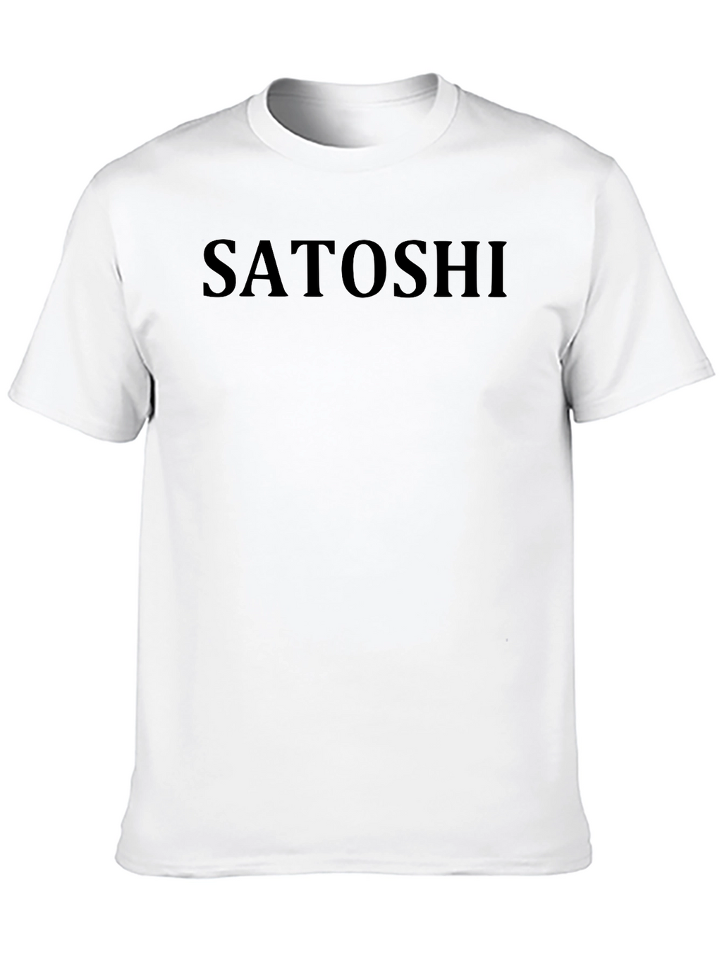 Satoshi Black T-Shirt - Crypto Enthusiast Tee