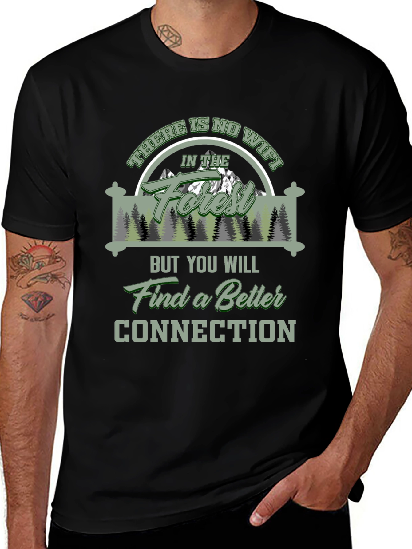 Nature Connection Graphic Tee
