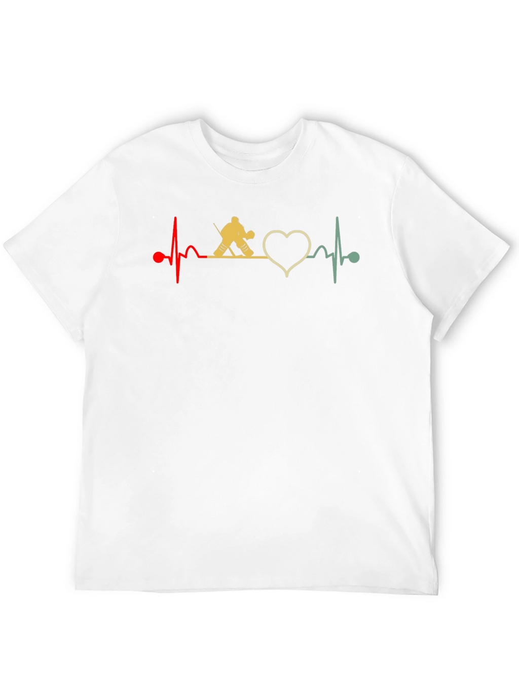 Hockey Heartbeat Graphic Tee