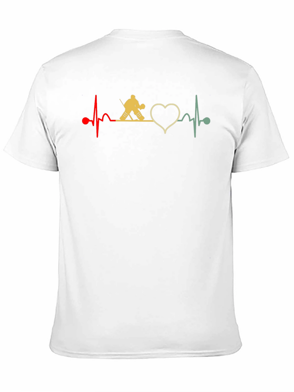 Hockey Heartbeat Graphic Tee