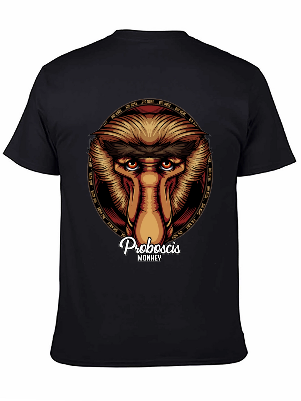 Proboscis Monkey Big Nose Graphic T-Shirt