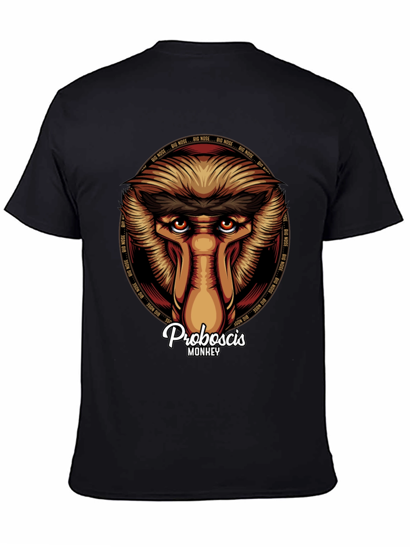 Proboscis Monkey Big Nose Graphic T-Shirt
