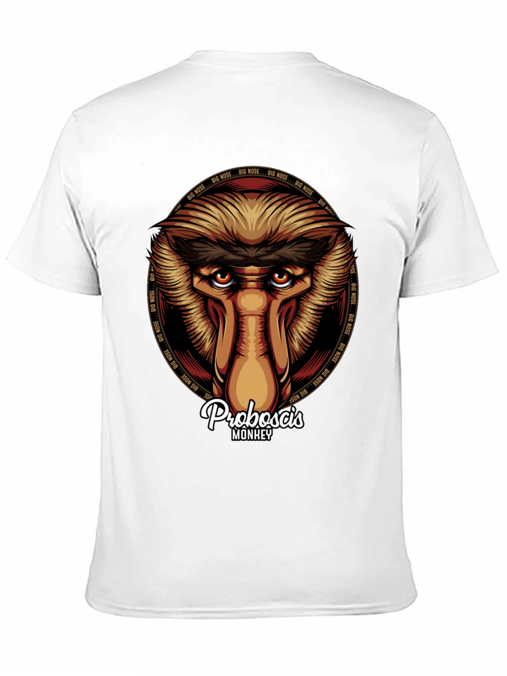 Proboscis Monkey Big Nose Graphic T-Shirt