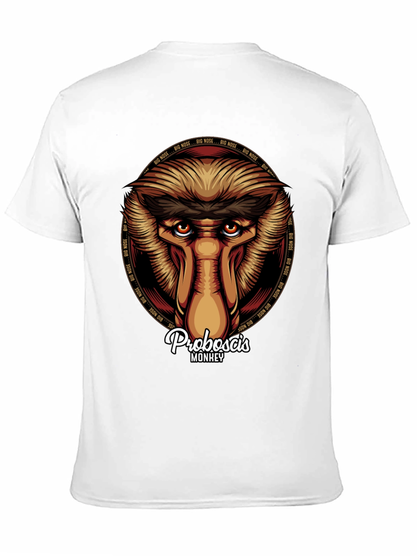 Proboscis Monkey Big Nose Graphic T-Shirt