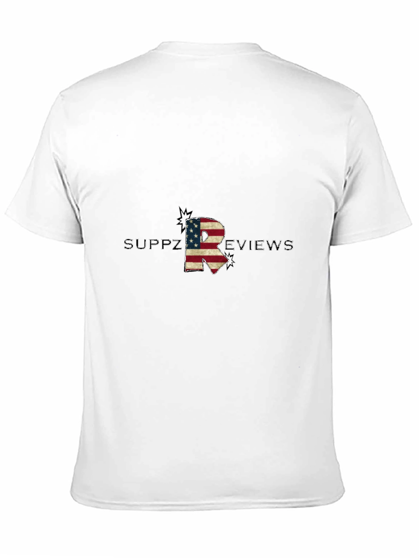 Suppz Reviews American Flag Letter R T-Shirt
