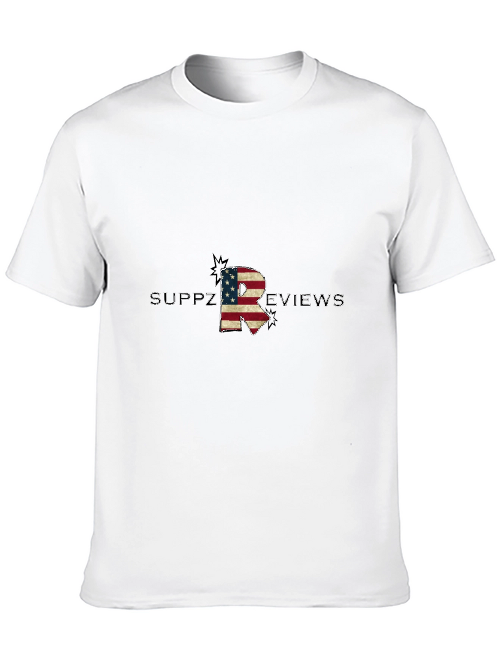 Suppz Reviews American Flag Letter R T-Shirt