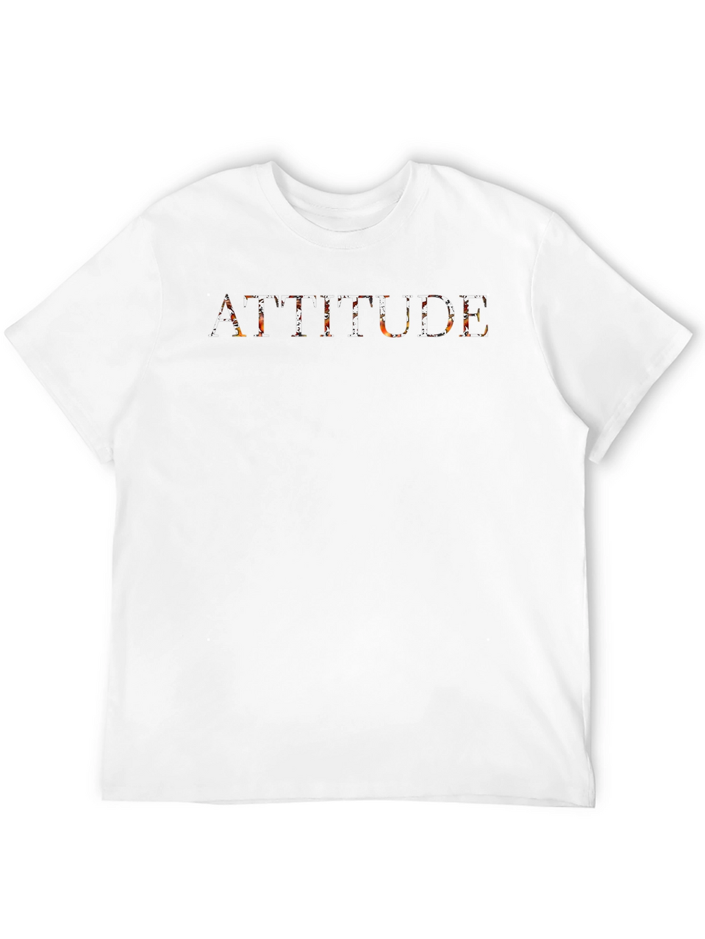 Attitude Graphic Tee - Stylish Mens Black T-Shirt