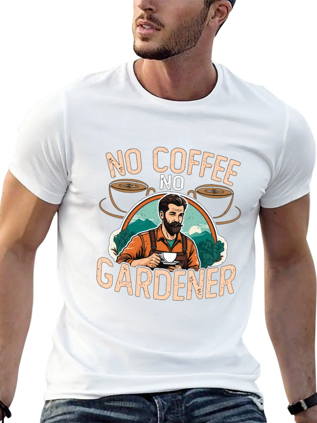 No Coffee No Gardener Graphic Tee