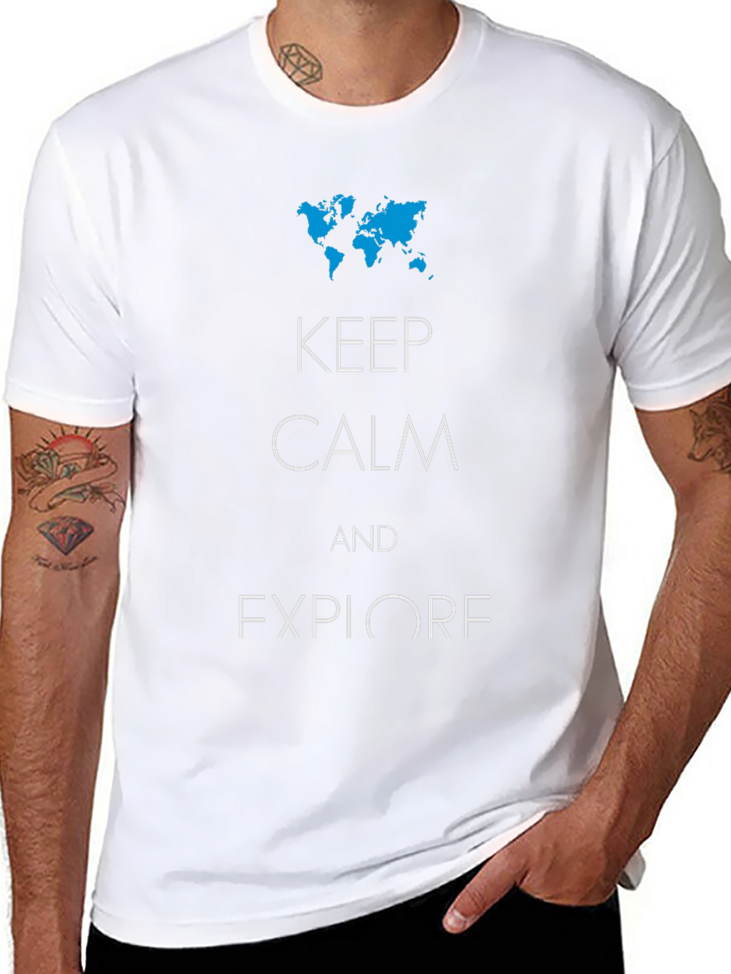 Keep Calm and Explore T-Shirt