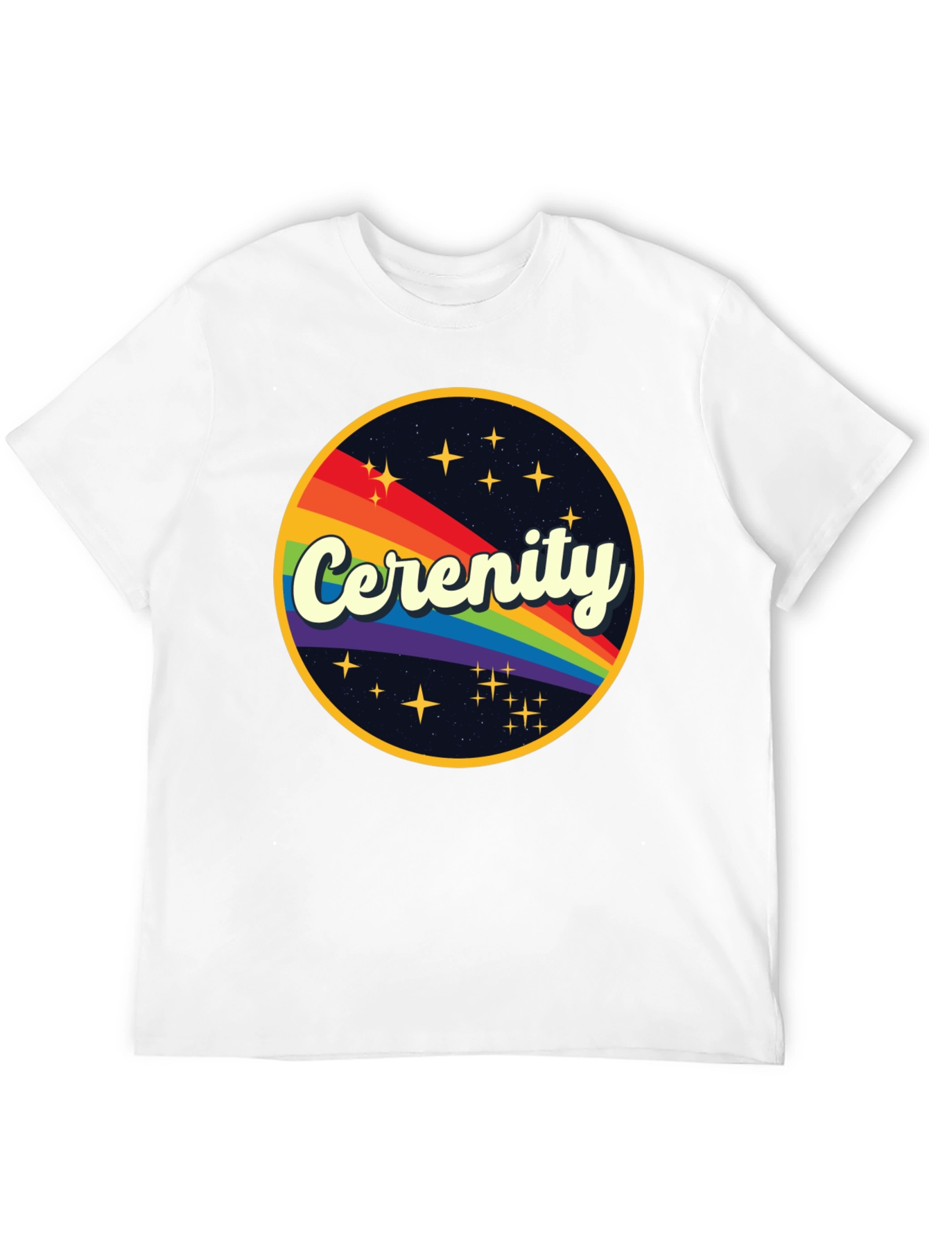 Cerenity Retro Rainbow T-Shirt