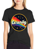 Cerenity Retro Rainbow T-Shirt