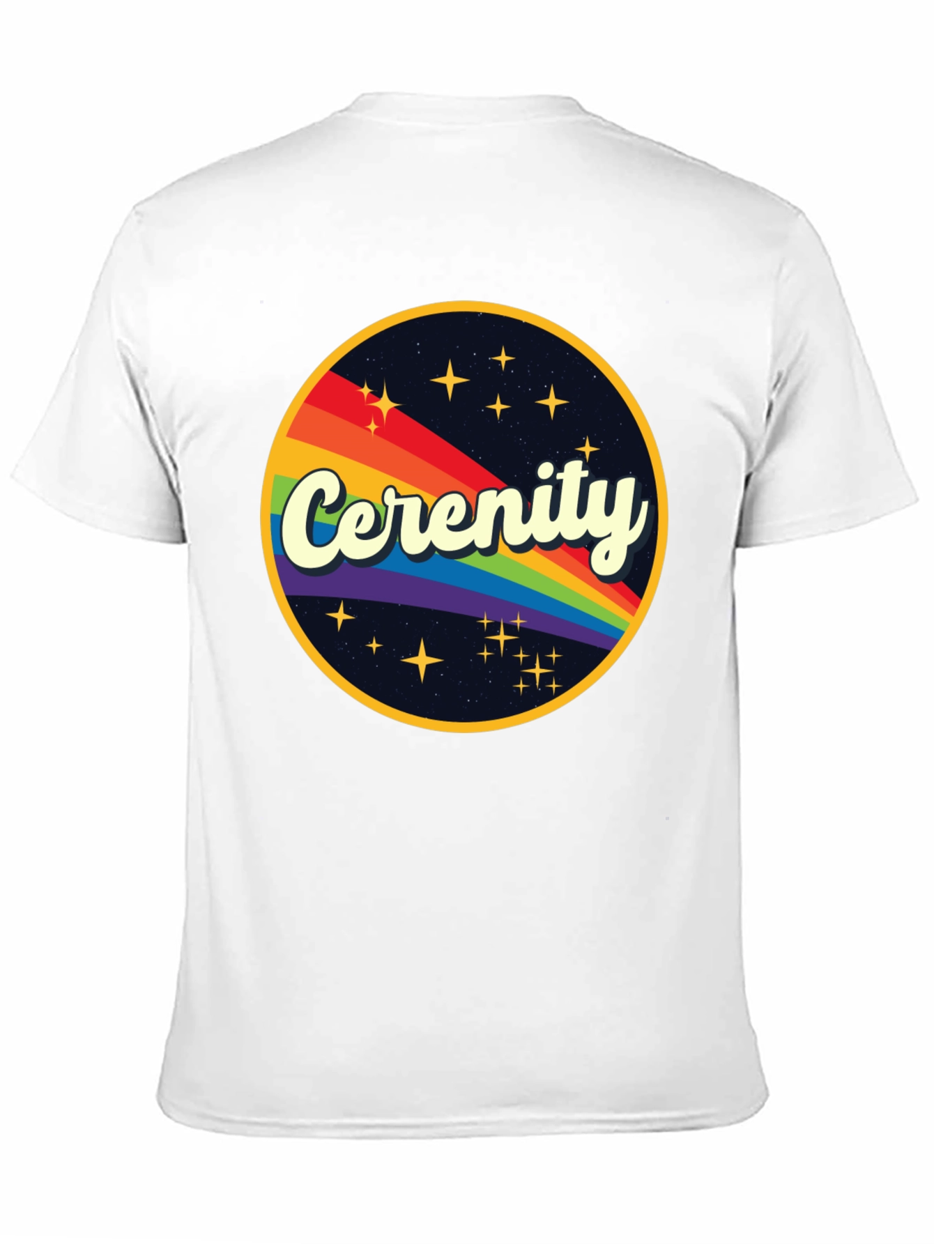 Cerenity Retro Rainbow T-Shirt