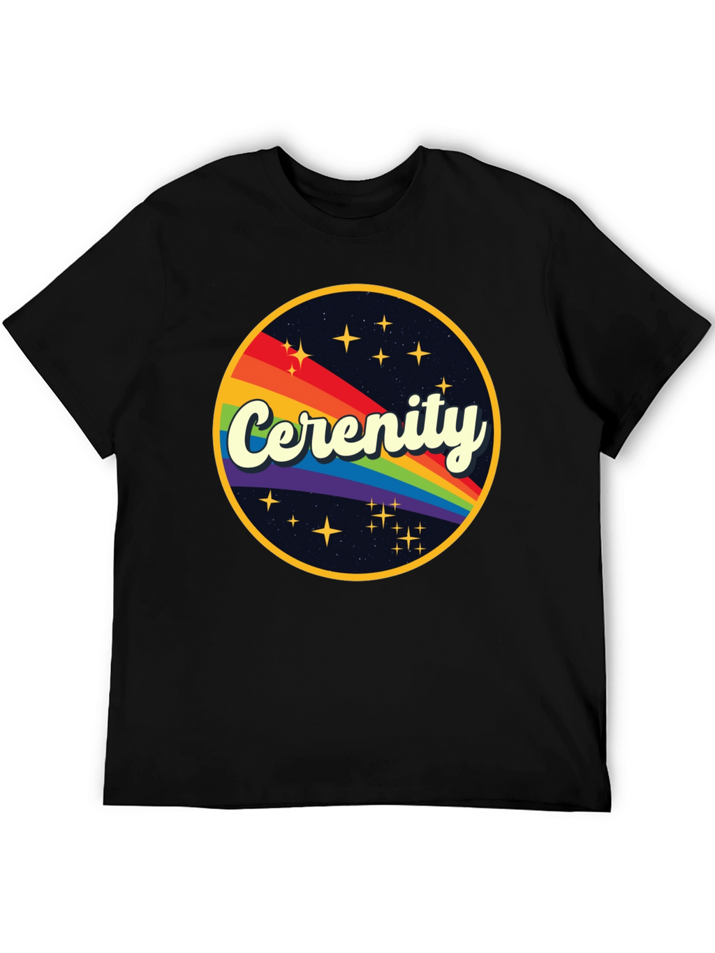 Cerenity Retro Rainbow T-Shirt