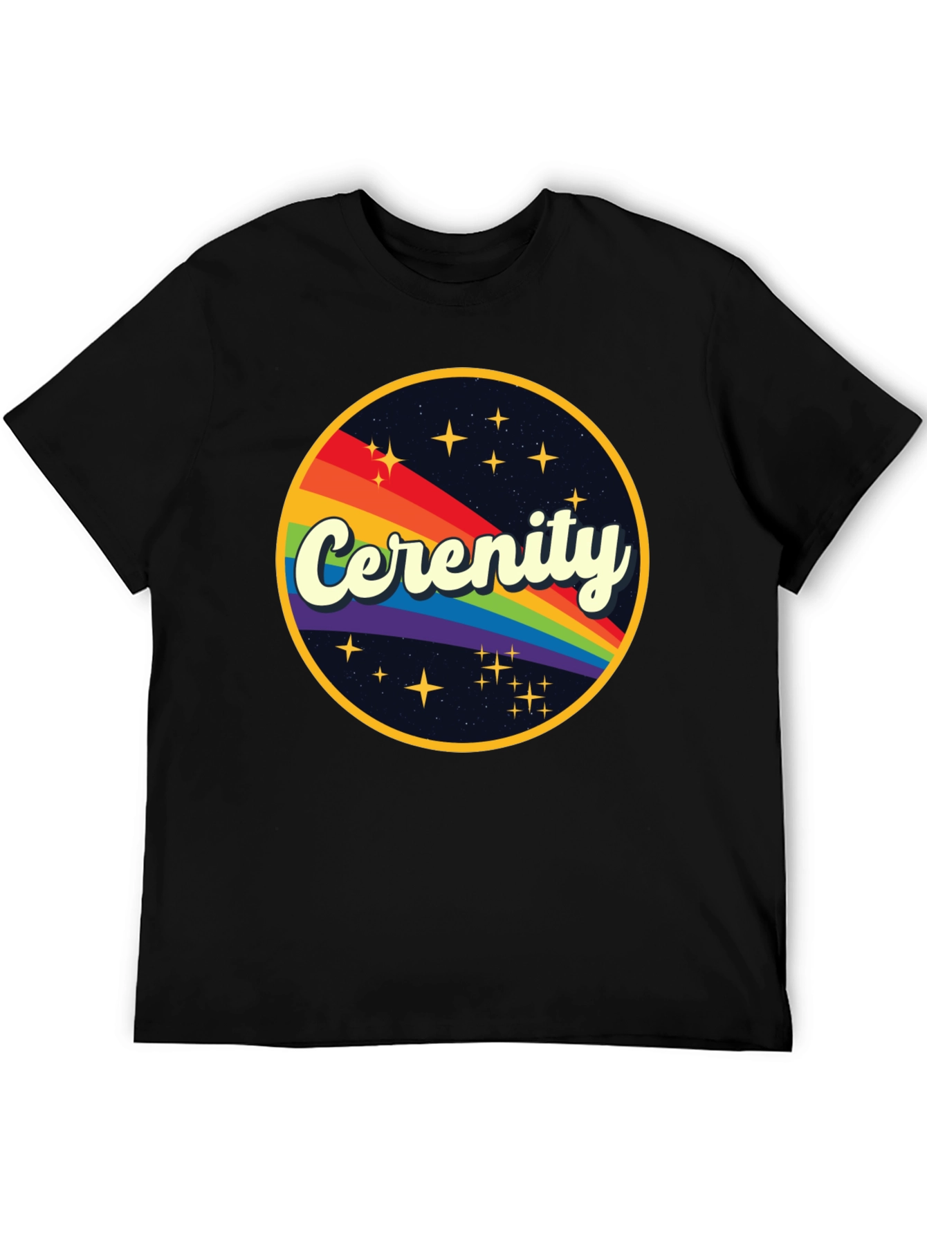 Cerenity Retro Rainbow T-Shirt