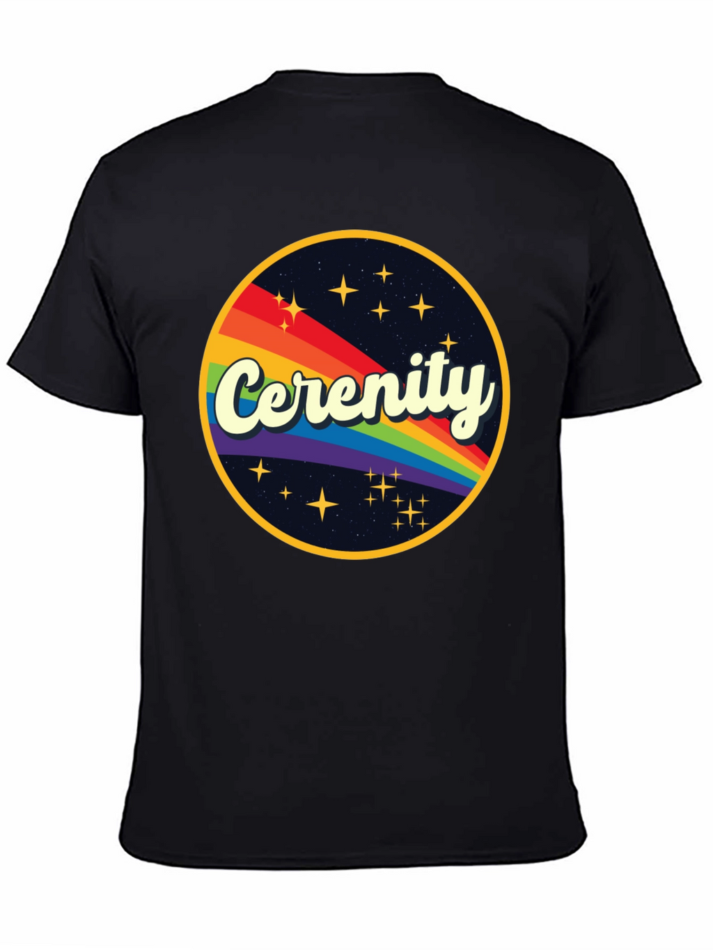 Cerenity Retro Rainbow T-Shirt