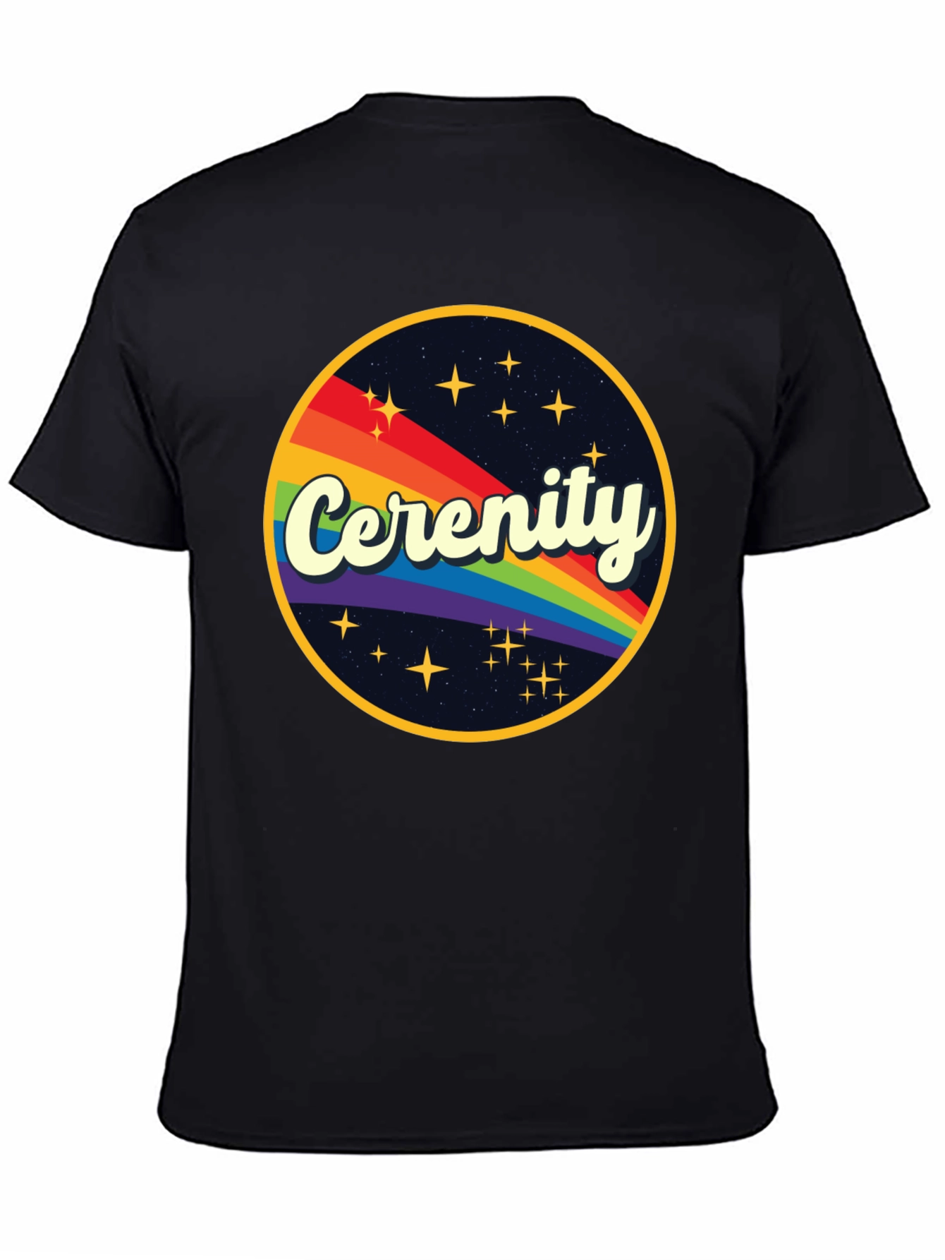 Cerenity Retro Rainbow T-Shirt