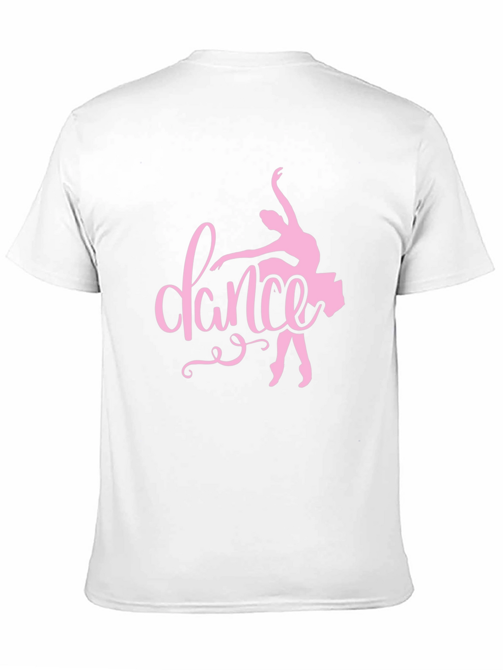 Dance Ballet Graphic Tee - Black Cotton T-Shirt