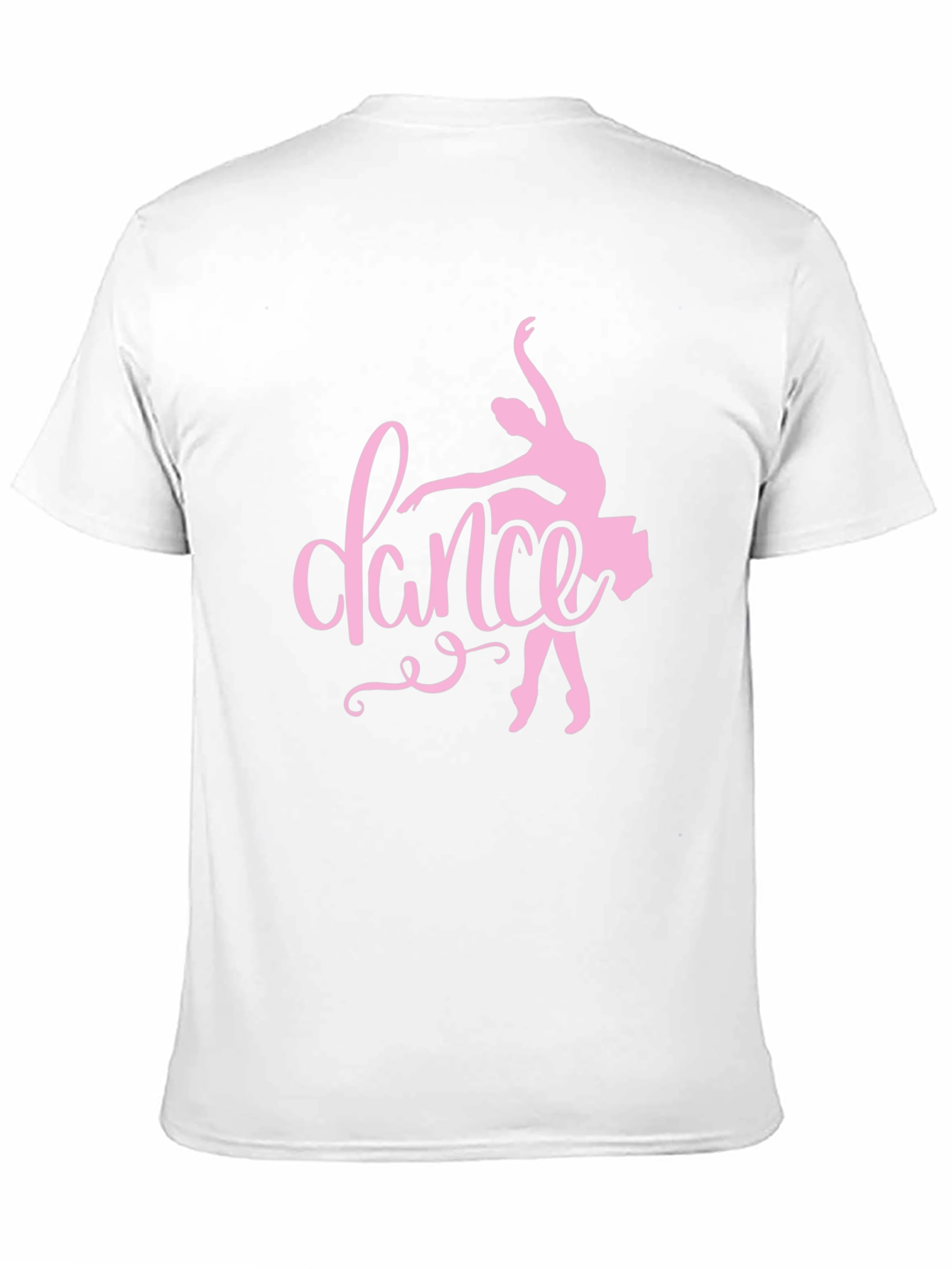 Dance Ballet Graphic Tee - Black Cotton T-Shirt