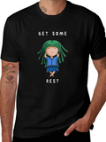 Get Some Rest Cartoon T-Shirt