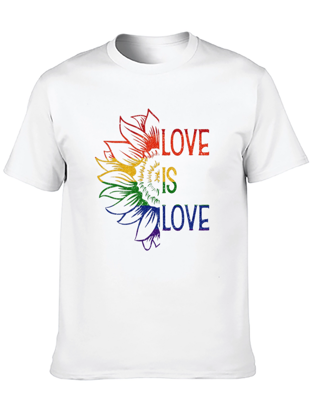 Love is Love Pride Sunflower Tee