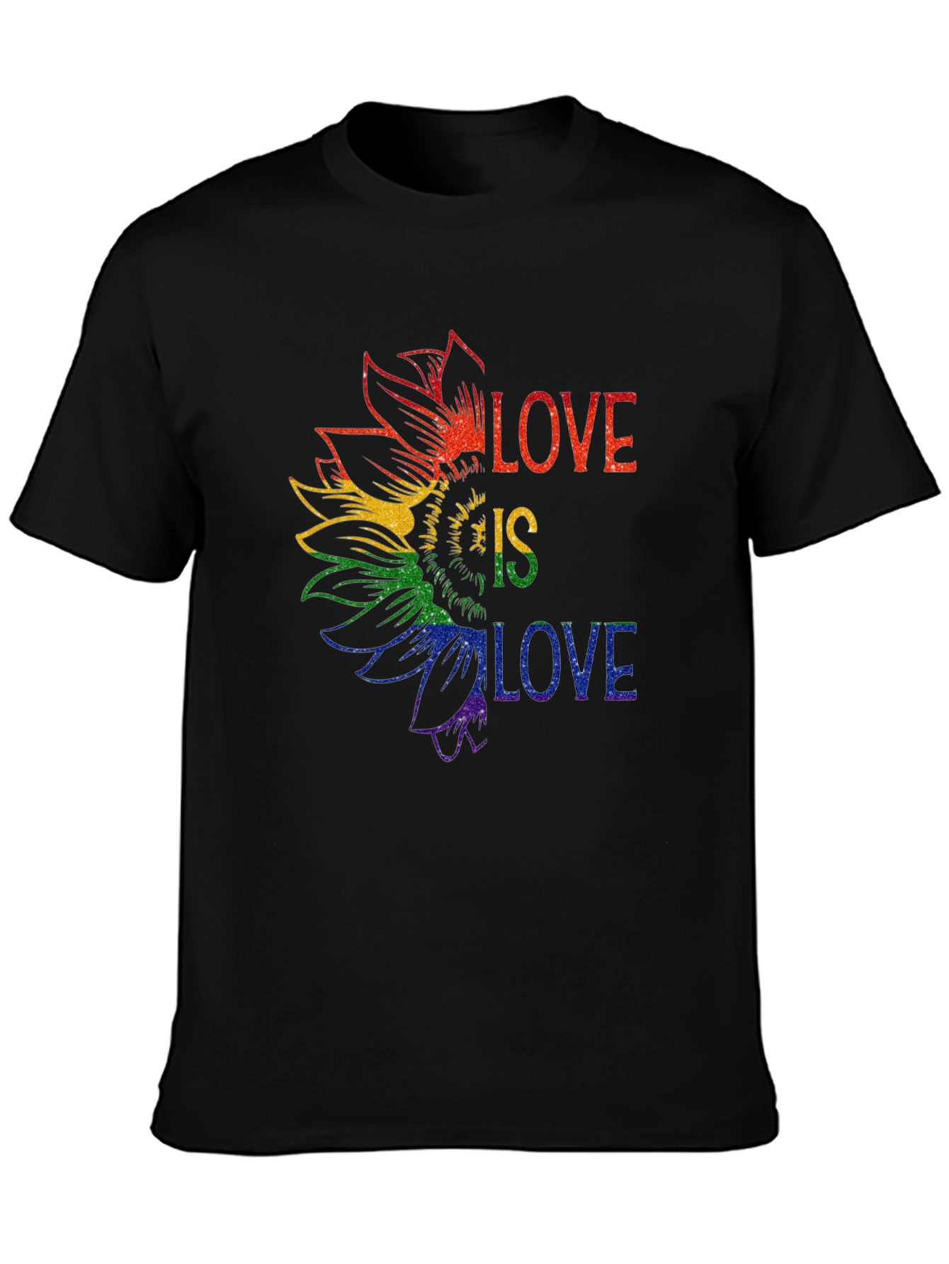 Love is Love Pride Sunflower Tee