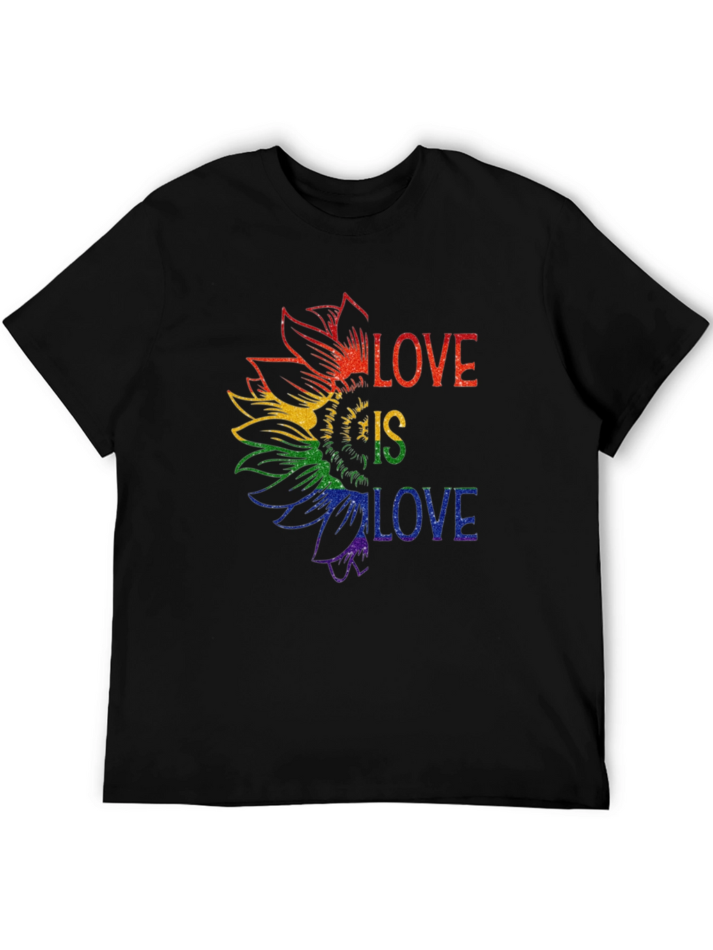 Love is Love Pride Sunflower Tee