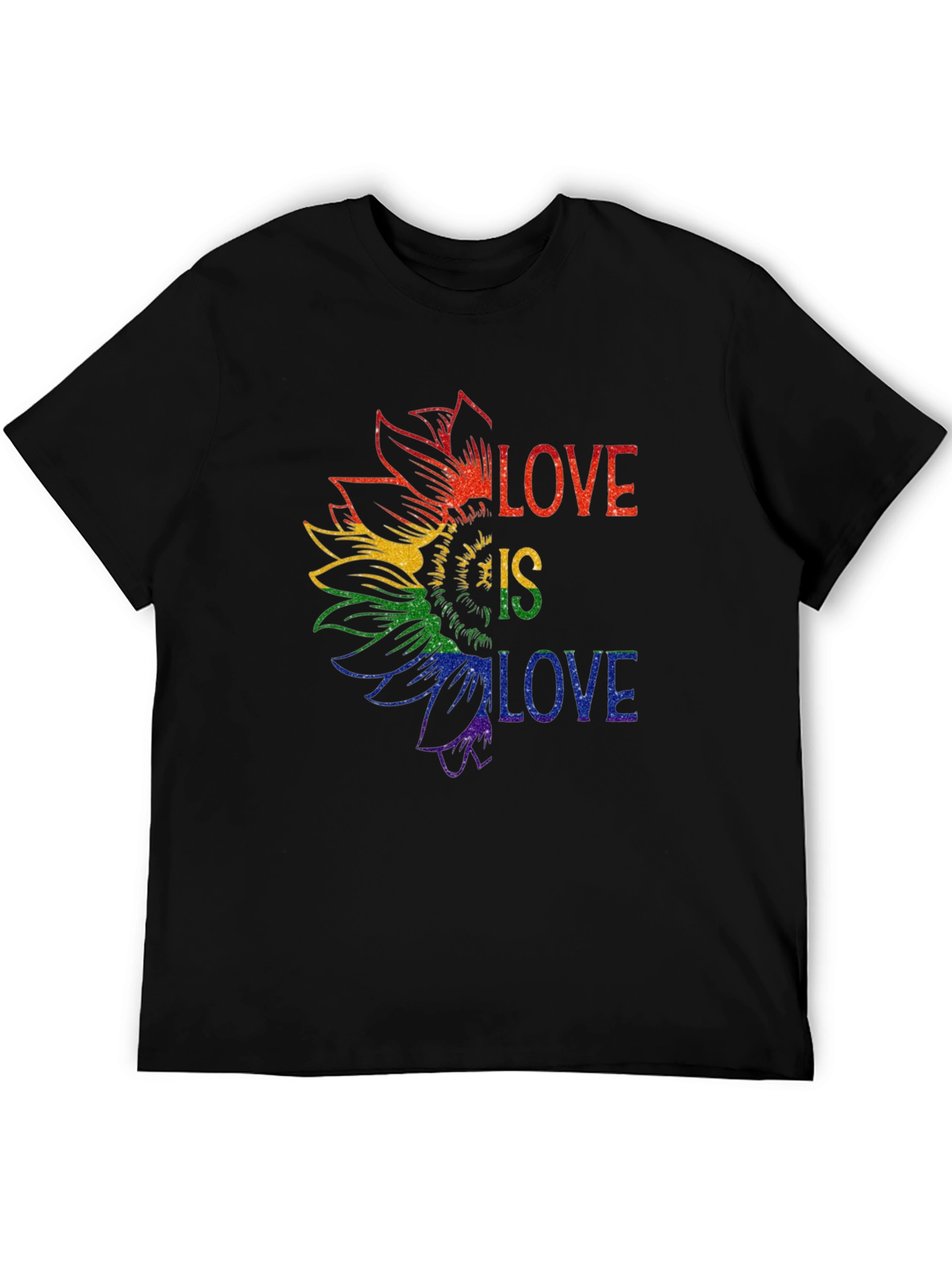 Love is Love Pride Sunflower Tee