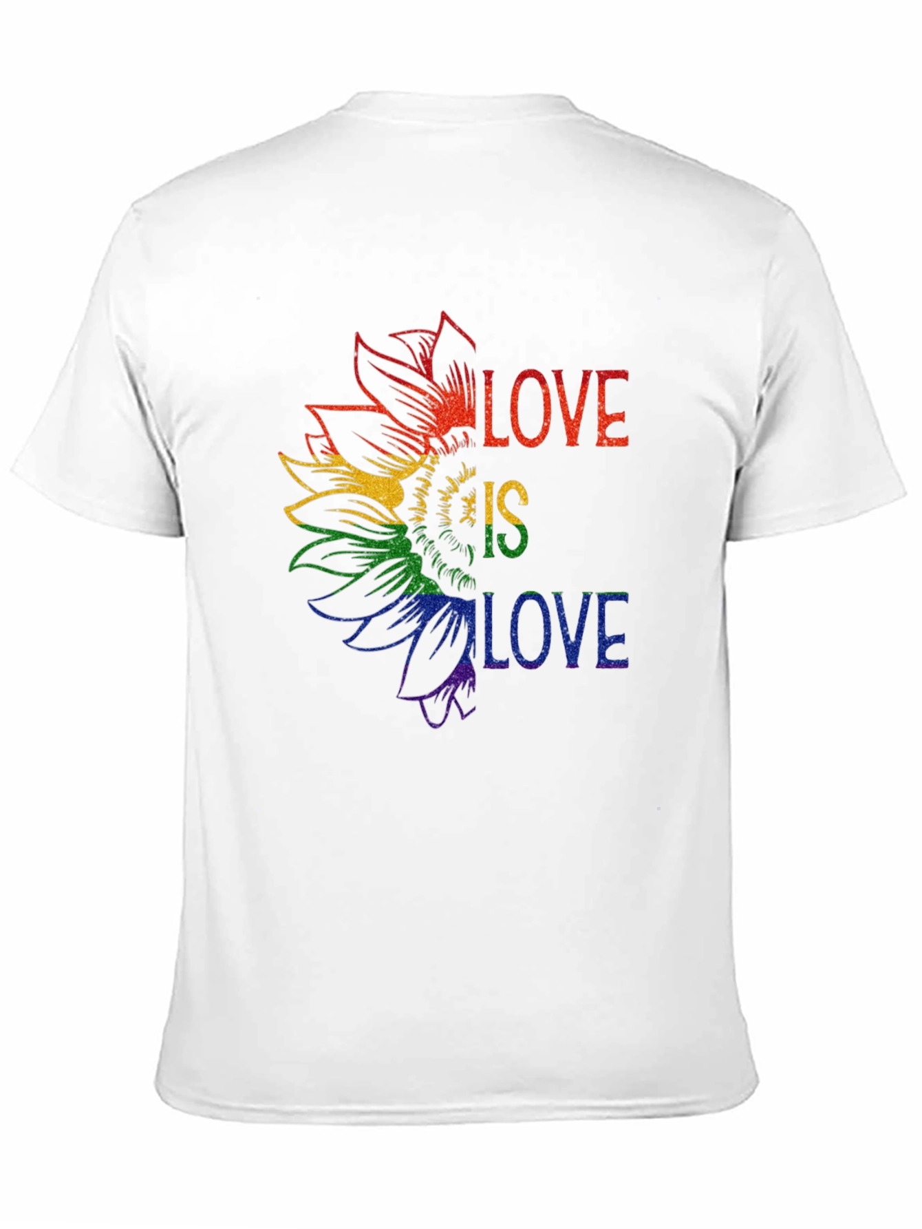 Love is Love Pride Sunflower Tee