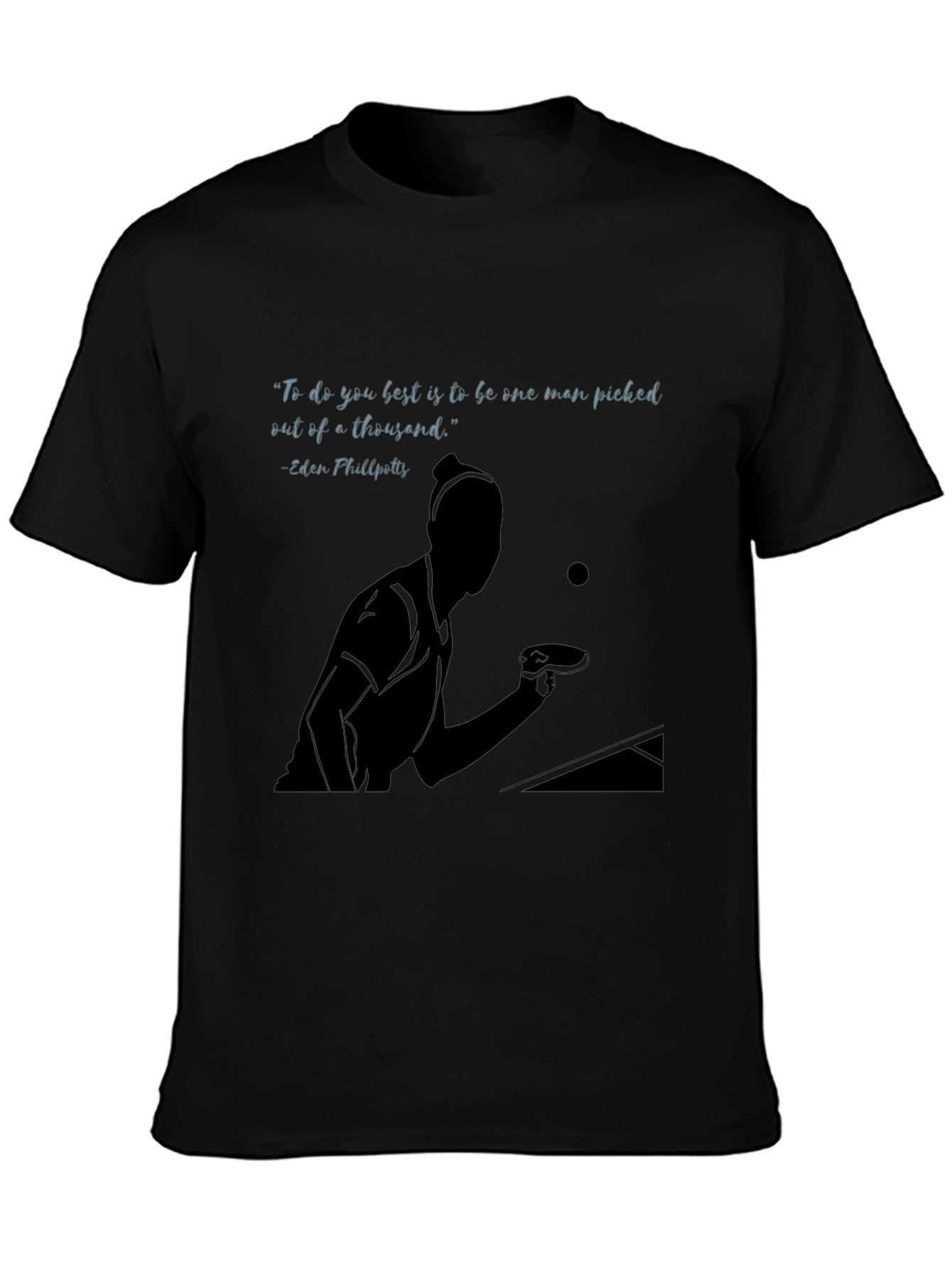 Ping Pong Player Graphic T-Shirt