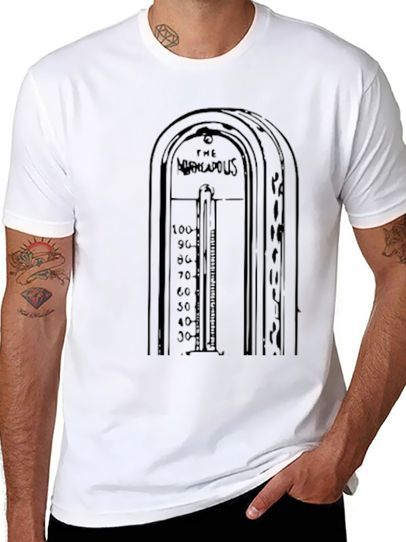 The Warmneapolis Thermometer Graphic T-Shirt