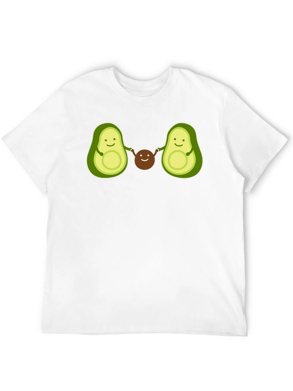 Avocado Family Graphic Tee - Black