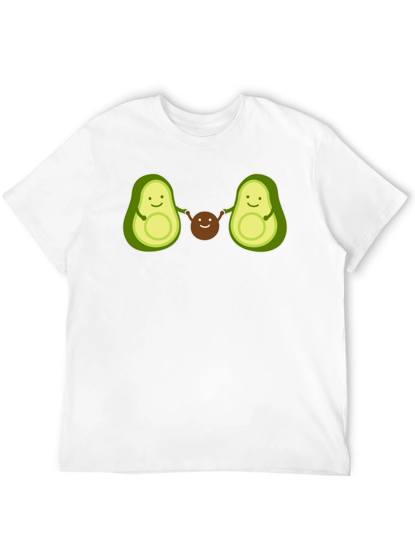 Avocado Family Graphic Tee - Black