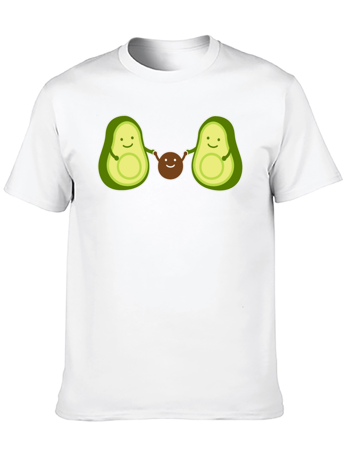 Avocado Family Graphic Tee - Black