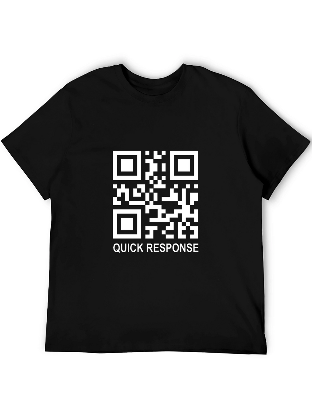 QR Code Graphic Tee - Quick Response Shirt