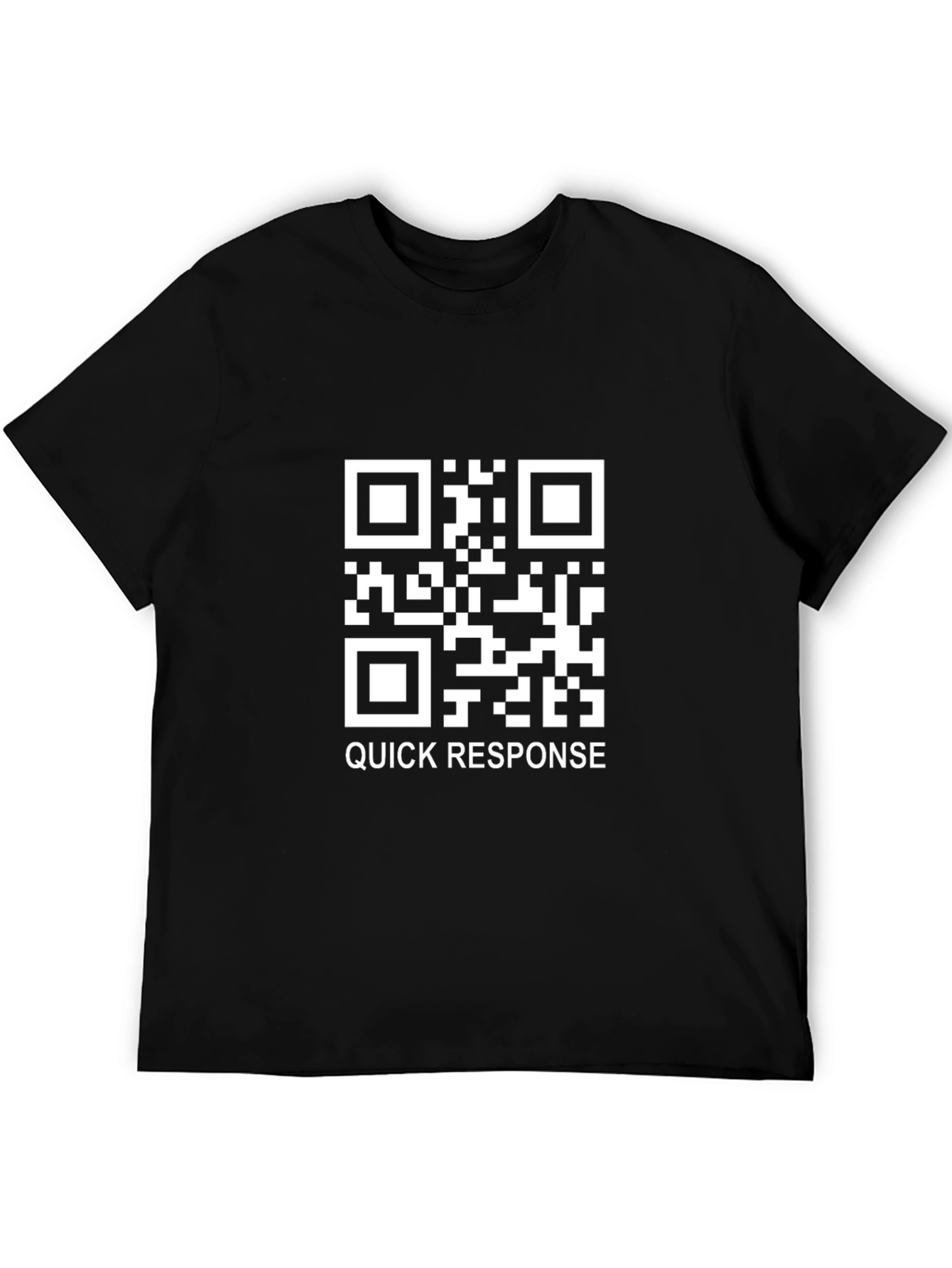 QR Code Graphic Tee - Quick Response Shirt