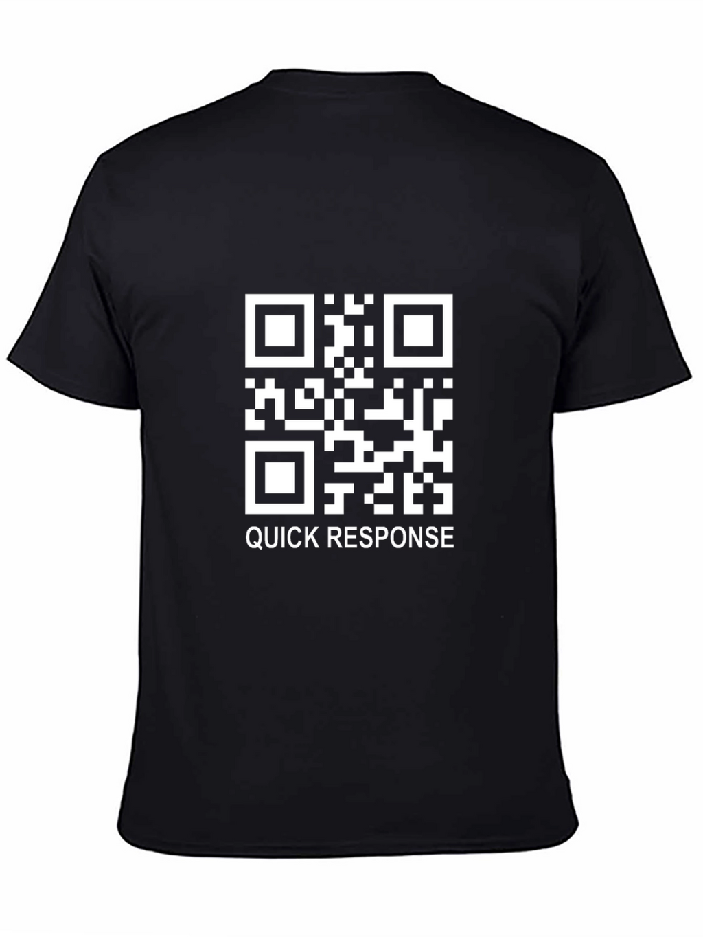 QR Code Graphic Tee - Quick Response Shirt