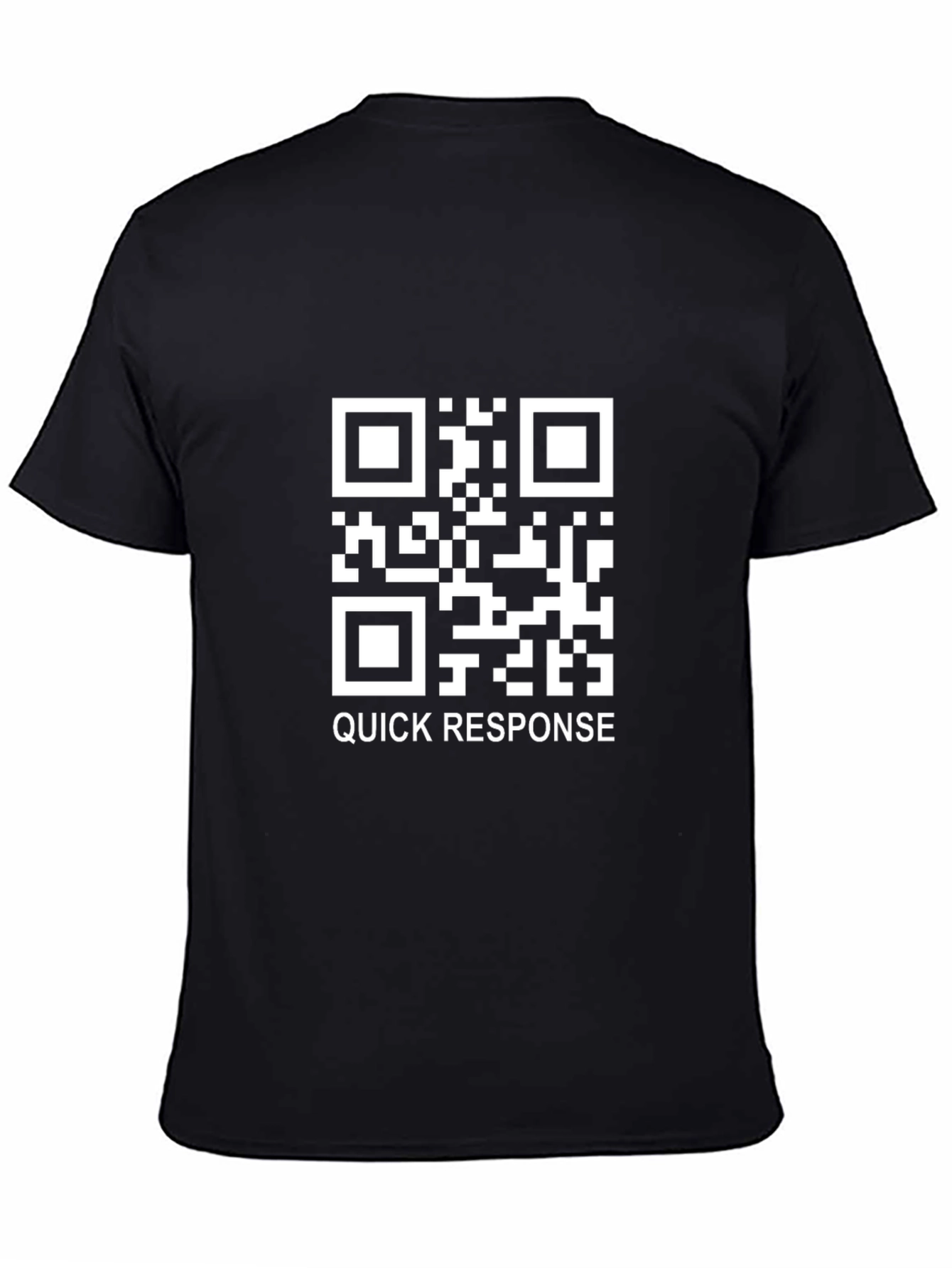 QR Code Graphic Tee - Quick Response Shirt