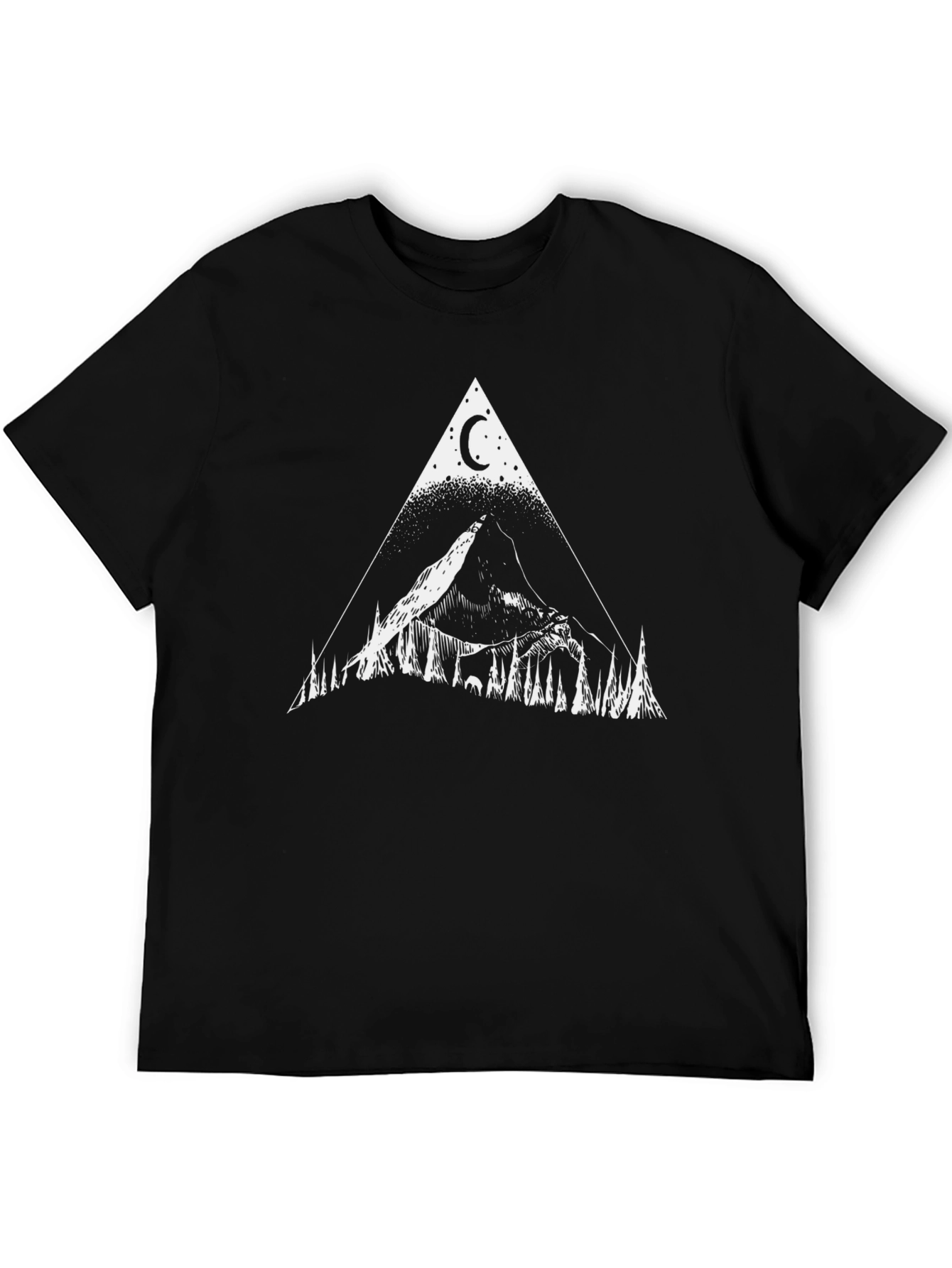 Mystic Mountain Triangle Graphic Tee
