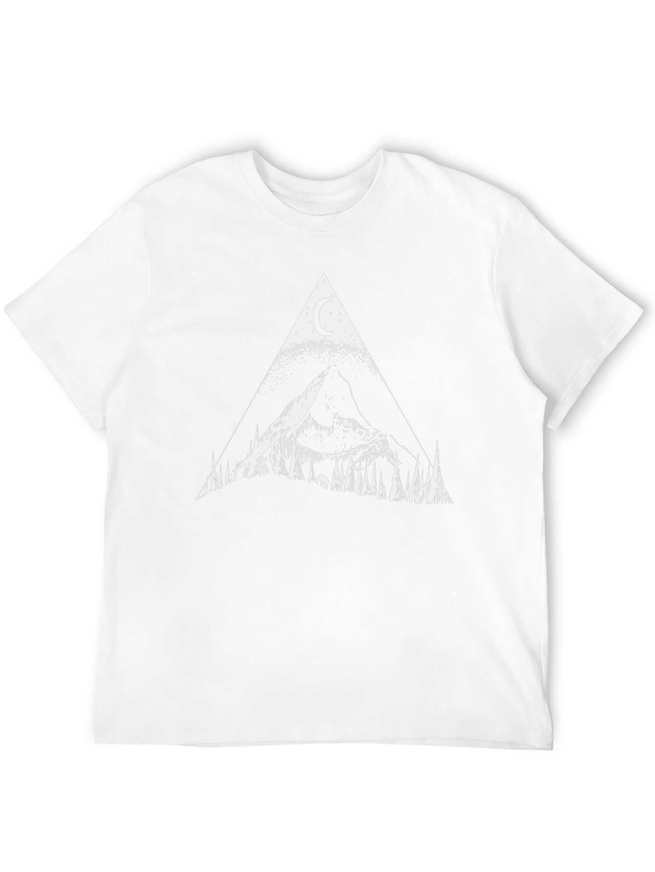 Mystic Mountain Triangle Graphic Tee