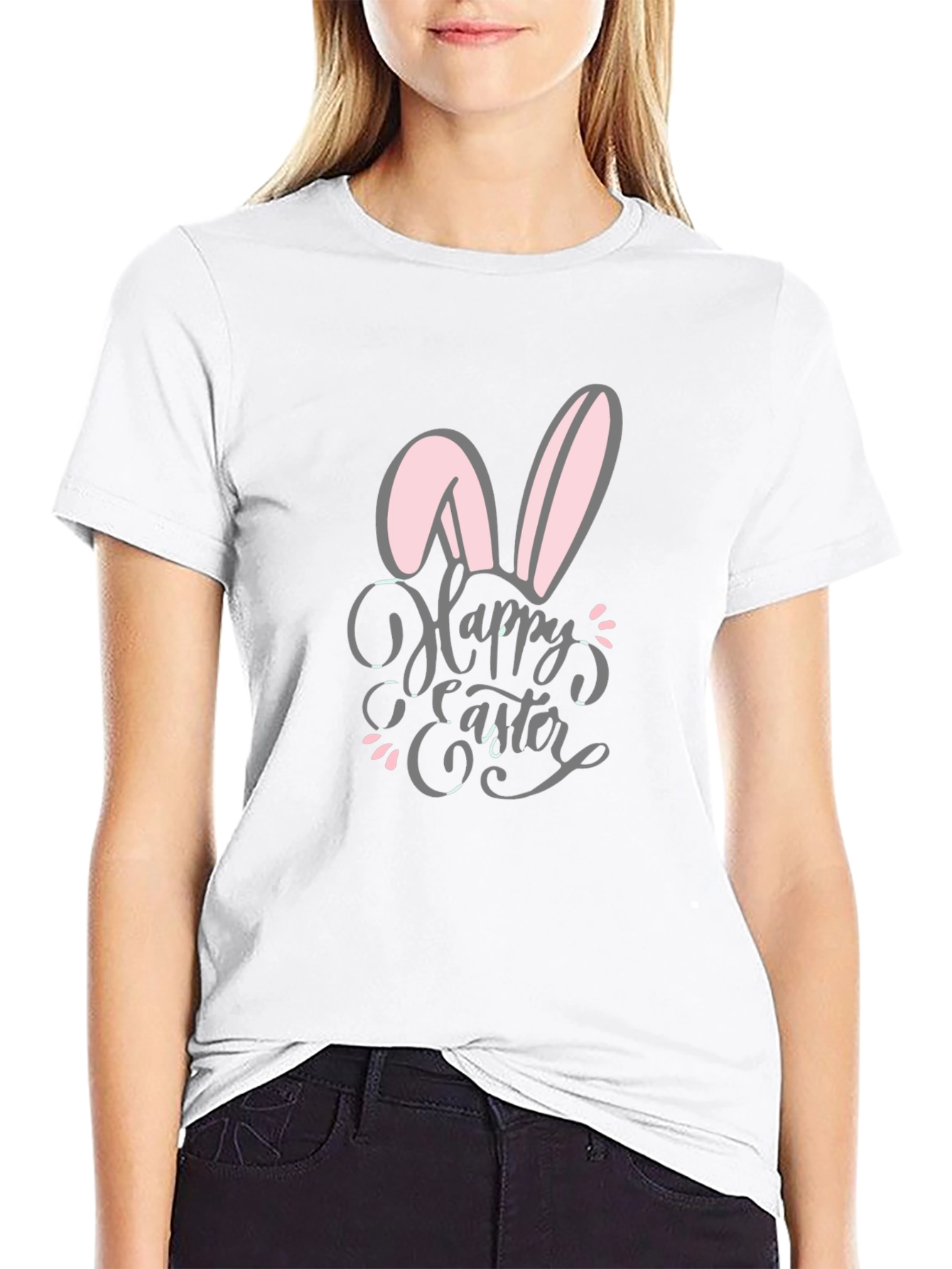Happy Easter Bunny Ears T-Shirt