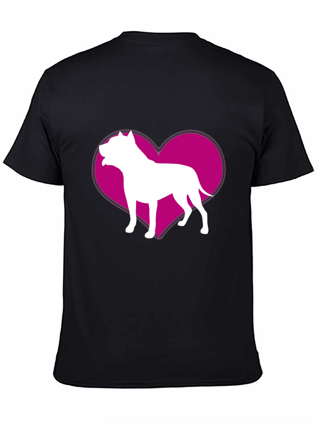 Dog Breed Heart Graphic T-Shirt