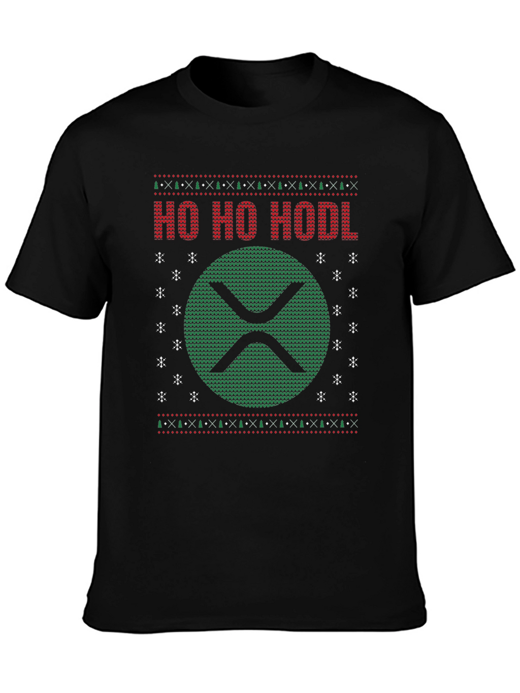 Ho Ho HODL Christmas XRP T-Shirt
