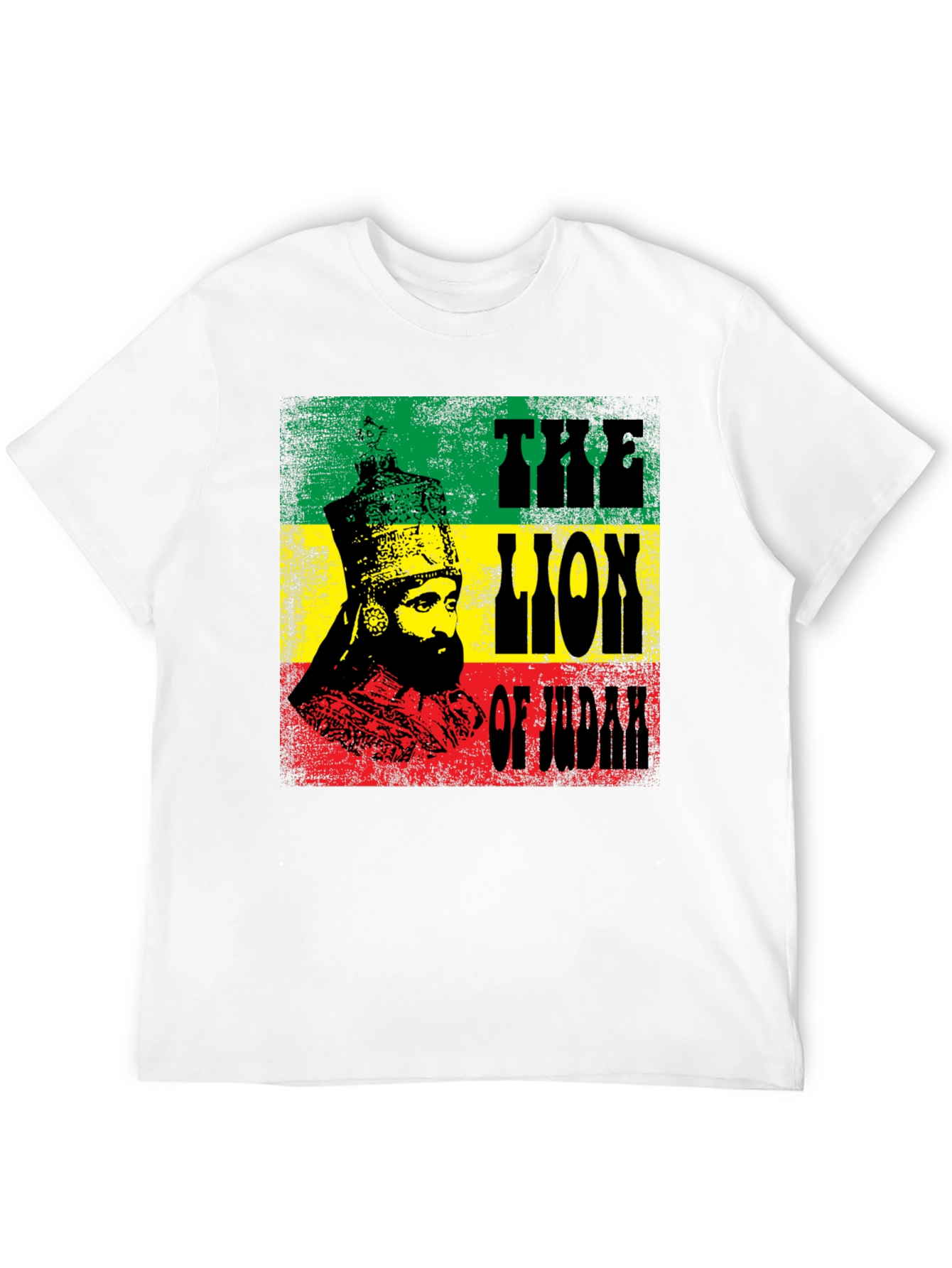 Lion of Judah Rastafarian T-Shirt