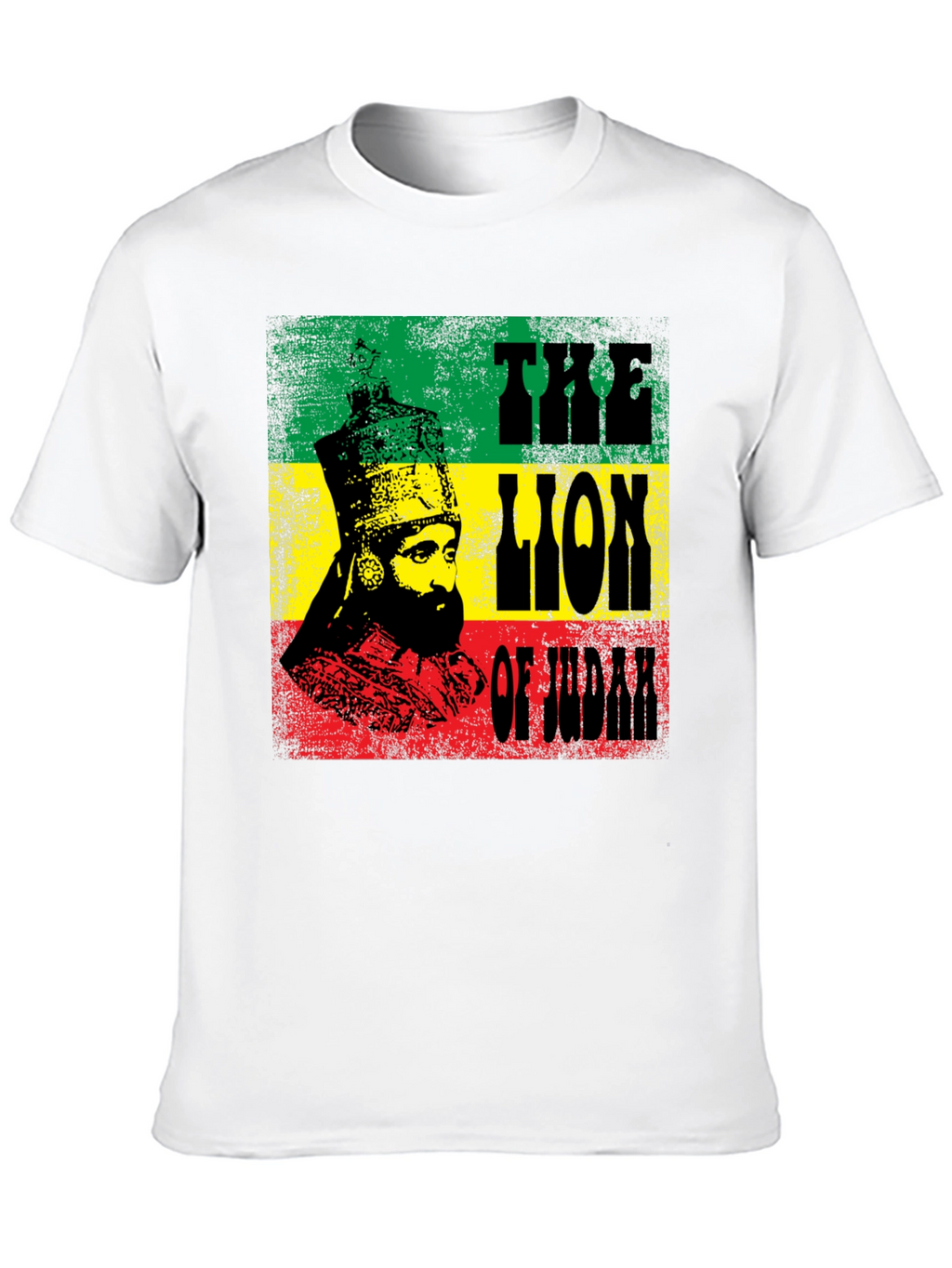 Lion of Judah Rastafarian T-Shirt