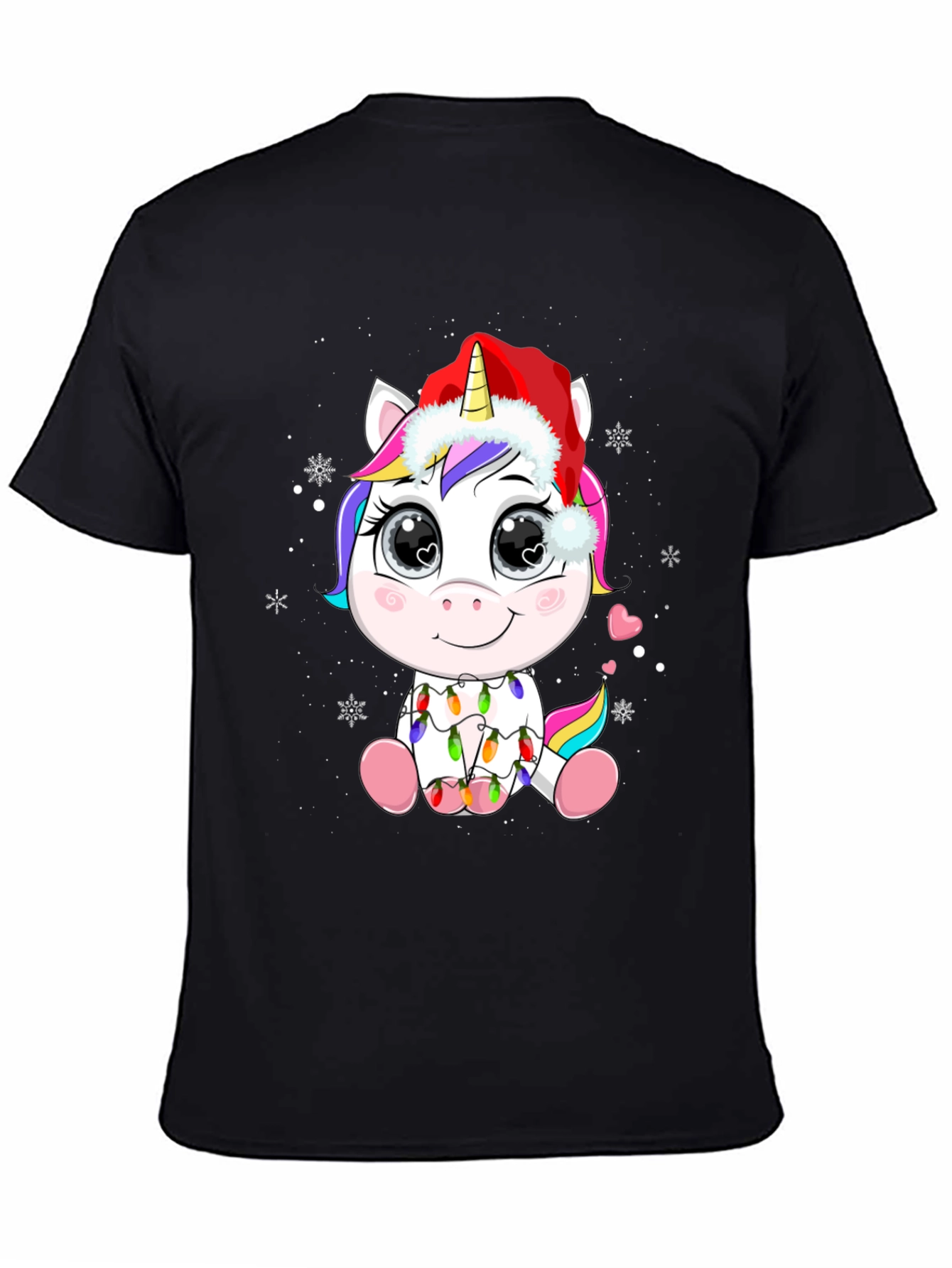 Festive Unicorn Christmas T-Shirt