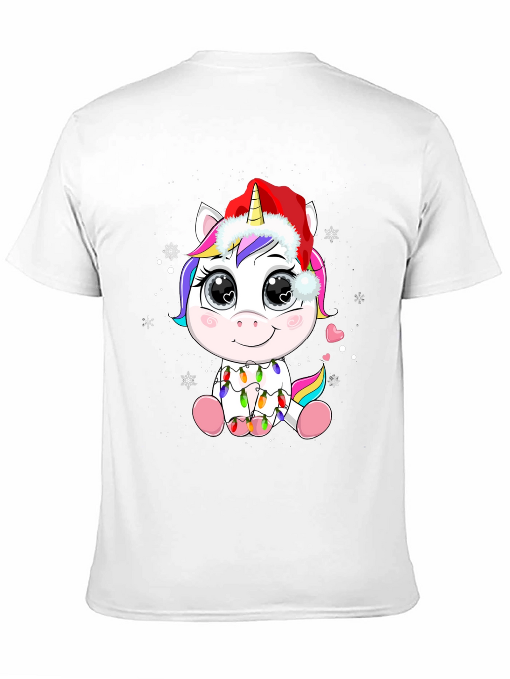 Festive Unicorn Christmas T-Shirt