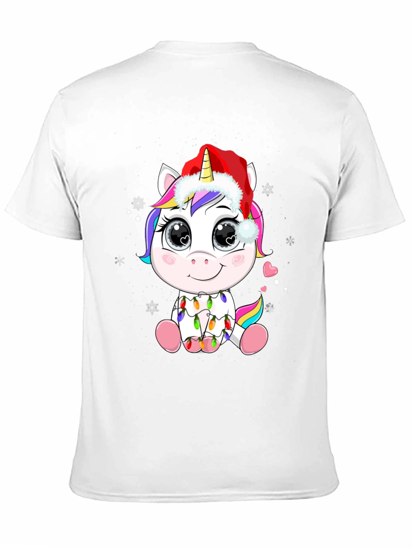 Festive Unicorn Christmas T-Shirt