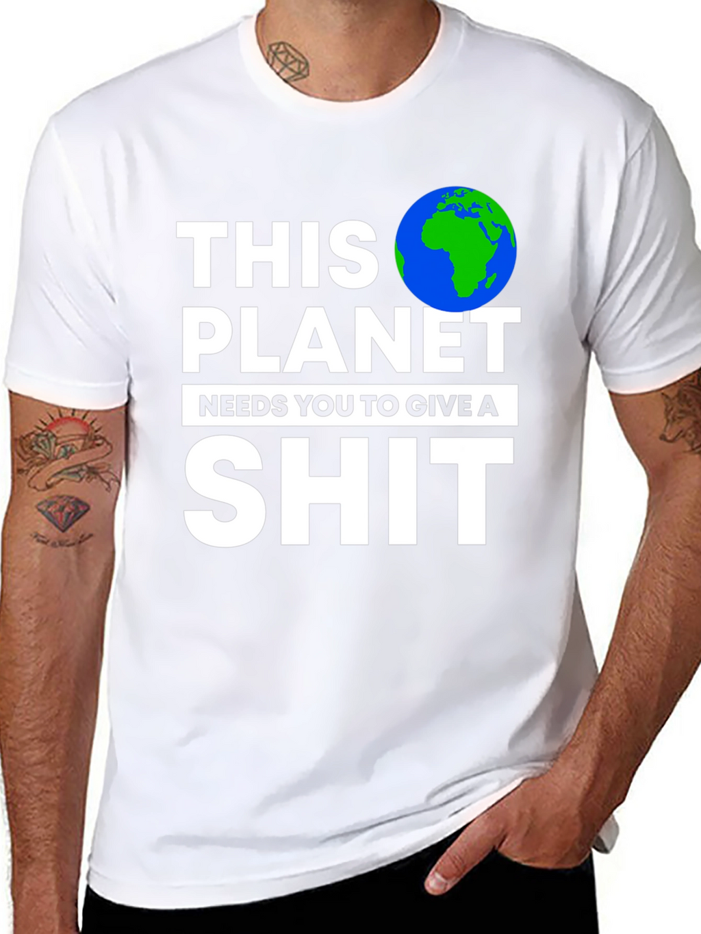 Earth Needs You T-Shirt - Planet Environmental Tee