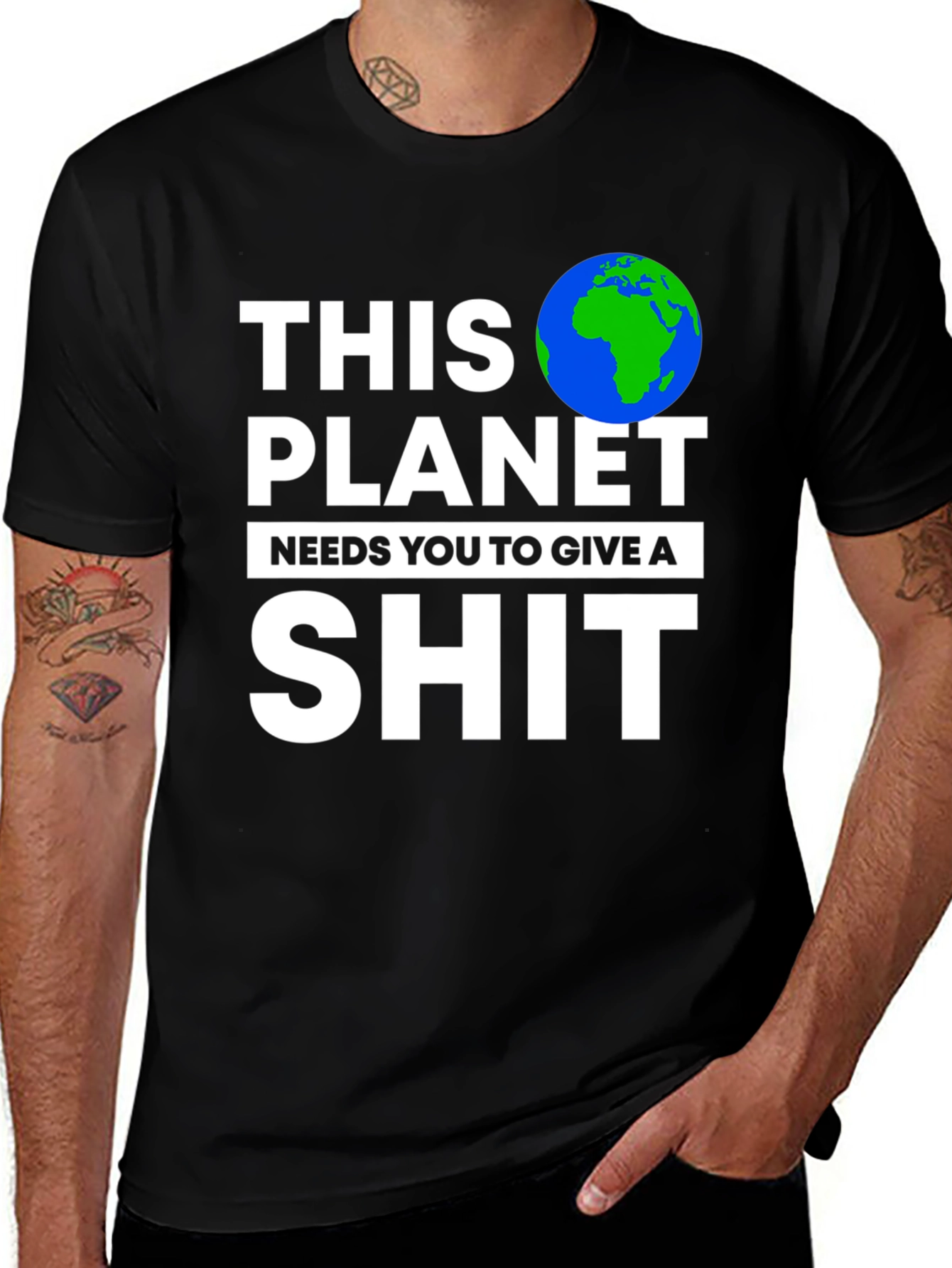 Earth Needs You T-Shirt - Planet Environmental Tee