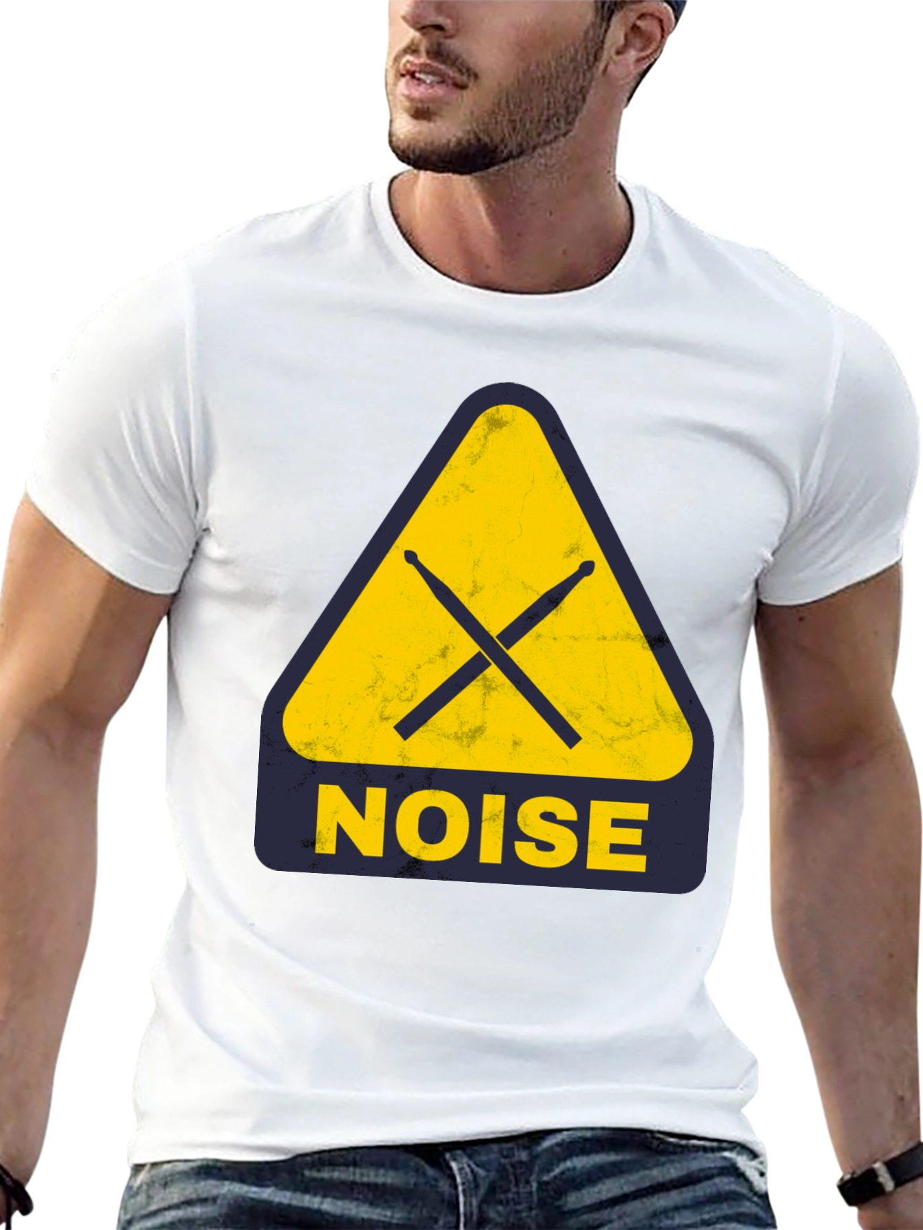 Noise Drummer T-Shirt - Black
